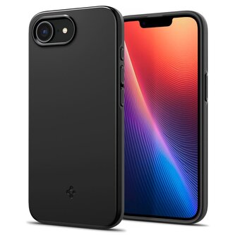 Spigen Thin Fit MagSafe, black - iPhone 16e