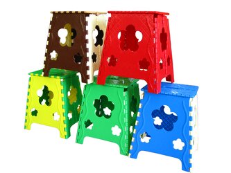 MegaPlast, PS001 Skládací stolička, v x š x d 42,5 x 38 x 31.5 cm