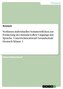 Verfassen individueller Sommerelfchen zur Förderung des fantasievollen Umgangs mit Sprache. Unterrichtsentwurf Grundschule Deuts