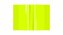 Okładka zeszytowa A5 PVC neon żółty (10szt)