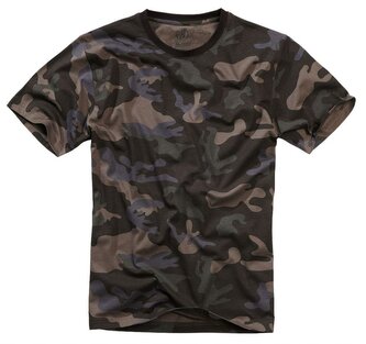 Tričko Brandit Tee - darkcamo, S