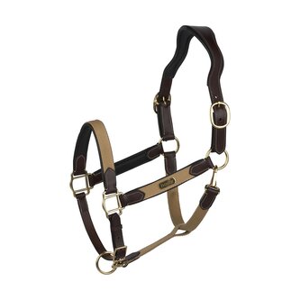 Horze Anatomická ohlávka pro koně Easton Hnědá Pony