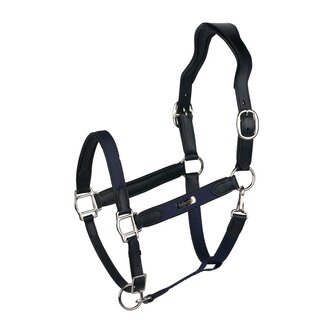 Horze Anatomická ohlávka pro koně Easton Tmavě modrá Pony