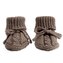LODGER Capáčky Knit Cable Buffalo vel. 0 - 6 měsíců