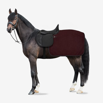 Horze bederní deka Kiel Back Rug Bordó XFULL