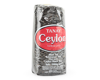 Černý čaj Tanay Ceylon Yaprak Cay 500 g Černý čaj Tanay Ceylon Yaprak Cay 500 g
