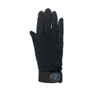 Horze Jezdecké rukavice Basic Černá XL