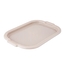 TACA PROSTOKĄTNA 39X27X2,5CM TAUPE