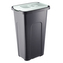 KOSZ DO SEGREGACJI 30L CZARNY/ZIELONY PASTEL (4443)