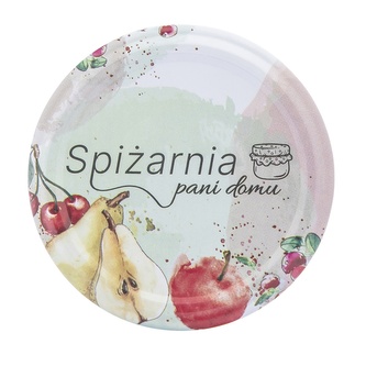 SPIŻARNIA PANI DOMU KPL.10 ZAKRĘTEK  FI 82 6Z DEK.OWOCOWA