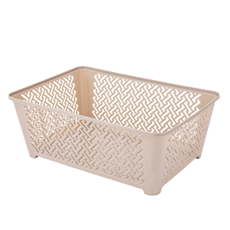 KOSZYK 36X25X14CM TAUPE