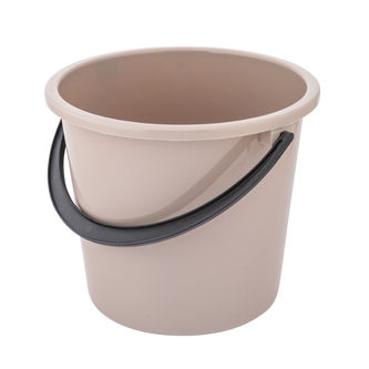 WIADRO Z UCHWYTEM PLASTIKOWYM 10L TAUPE