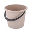 WIADRO Z UCHWYTEM PLASTIKOWYM 10L TAUPE