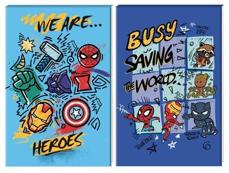 Notes A7/30K z poddrukiem Spider man (16szt)