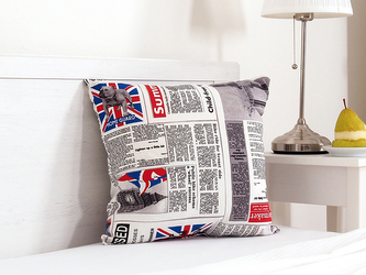 B.E.S. - Petrovice, s.r.o. Dekorační polštářek 45x45 - English news