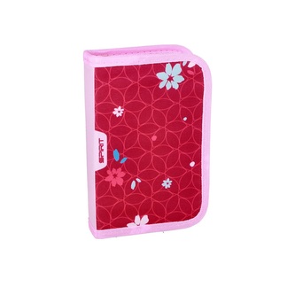 Penál 1-patrový/2 klopy/plný SPIRIT - ABS Lilly