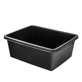 MISKA PROSTOKĄTNA 33,7X26,8CM 8L CZARNA