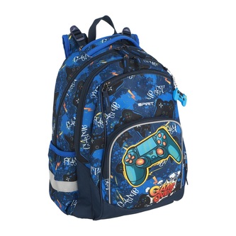 Školní batoh NEWBIE 3D - Game Over Školní batoh NEWBIE 3D - Game Over