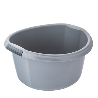 MISKA GŁĘBOKA 10L SZARA