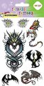 Tatuaże zmywalne Dragons HAPPY COLOR