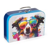 Oxybag Kufřík lamino 34 cm - Pes
