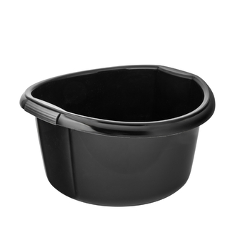 MISKA GŁĘBOKA 20L CZARNA