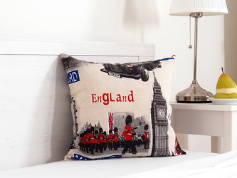 B.E.S. - Petrovice, s.r.o. Dekorační polštářek 45x45 - England