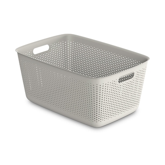 OPENSTORE POJEMNIK 58X39,5X26,5CM 45L BEŻOWY (5720)