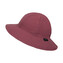 Dívčí klobouk mušelín Ruby red; Barva: rubínová; Velikost: M