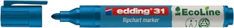 Popisovač na flipchart EDDING 31 EcoLine - modrý