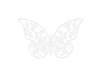Dekoracje papierowe Motyl 8x5cm 10 zt