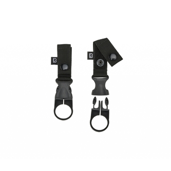 Držák na lahve Brandit Loop Bottle Holder 2 ks - černý