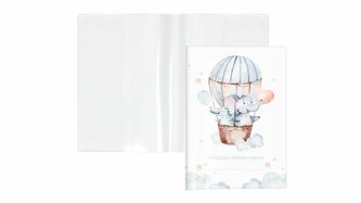 Okładka na książeczkę zdrowia dziecka balon