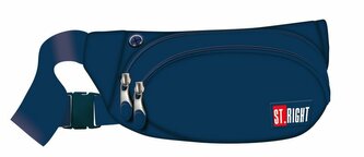 PROMO Saszetka na pasek nerka St.Right WB2 ST.NAVY BLUE