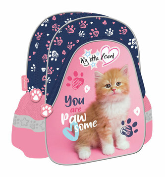 PROMO Plecak przedszkolny My Little Friend Ginger Kitty