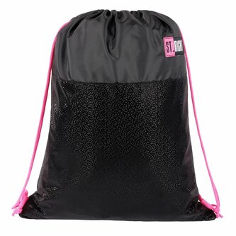 PROMO Worek na obuwie ST.RIGHT SO-01 Black Glitter