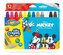 Kredki 12 kolorów świecowe żelowe wykręcane w sztyfcie Mickey i Przyjaciele Colorino Kids 89946
