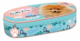 PROMO Piórnik saszetka usztywniona z wewnętrzną klapką PC-01 My Little Friend