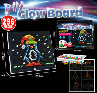 Tablica układanka świecąca Mozaika 376558