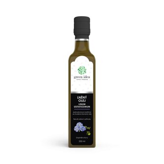 Green idea Lněný olej 250 ml