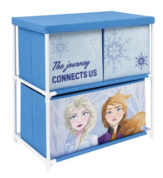 Organizér FROZEN modrý 3 boxy