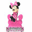 Lampka nocna 3D z budzikiem Minnie Mouse MN4500 Kids Euroswan