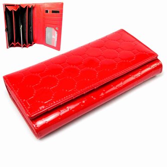 Pierre Cardin Dámská velká peněženka červená