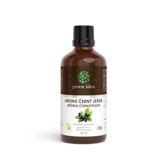 Green idea Aronie - černý jeřáb tinktura - kapky 50 ml
