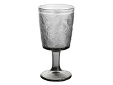 SKLENĚNÝ POHÁR NA VODU TROPIC 335ML GREY