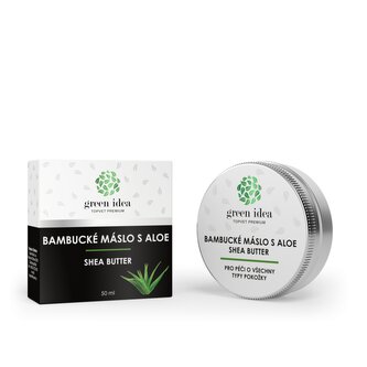 Green idea Bambucké máslo s aloe 50 ml