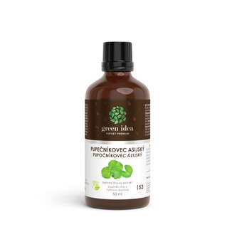 Green idea Pupečníkovec asijský tinktura - kapky 50 ml
