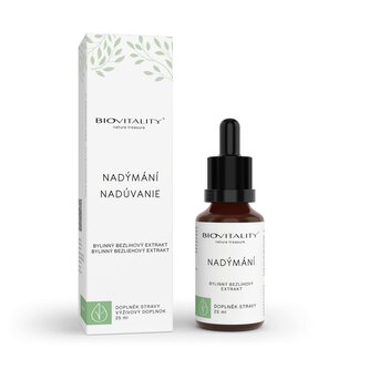 Green idea Nadýmání bezlihová tinktura - kapky 25 ml