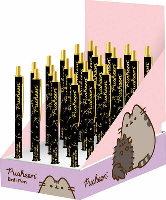 Długopis automatyczny PUSHEEN GOLD p24, cena za 1 szt