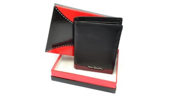Pierre Cardin Pánská kožená černá peněženka